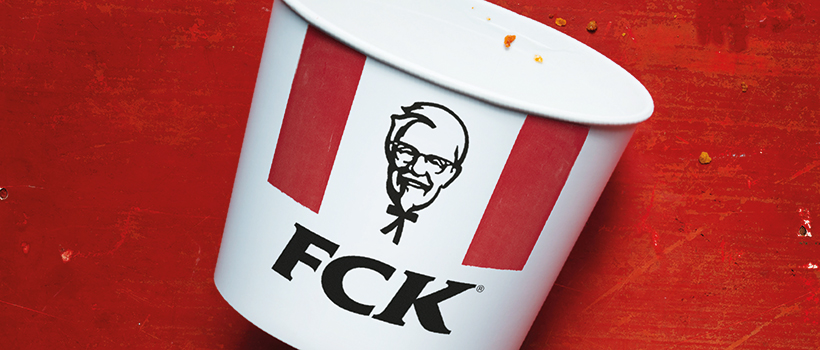 KFC’s print advertisement